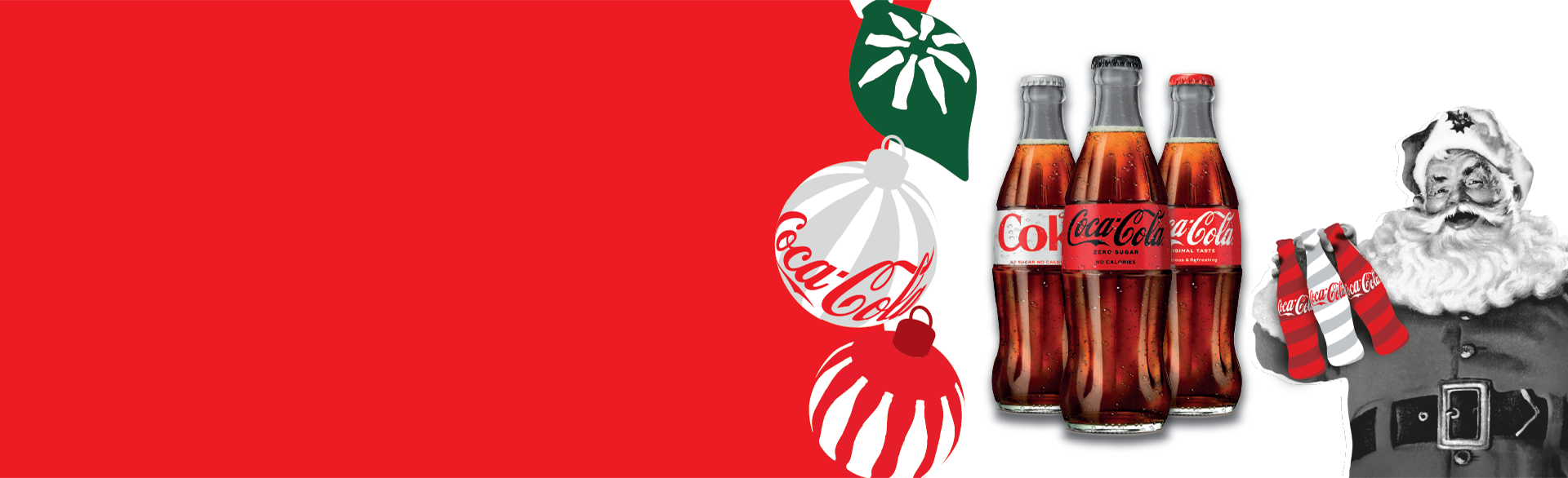 Make your Christmas extra special. Treat you, your family and friends with your favourite soft drinks in glass bottles.